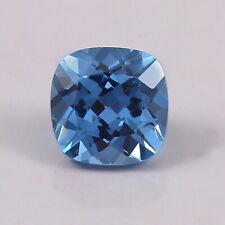 Condizione AAA Naturale Perfetto Azzurro Cielo Acquamarina Sfuso Cuscino Taglio