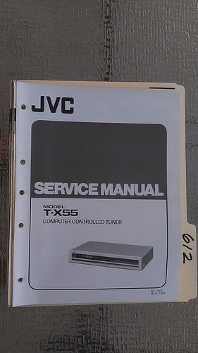 Jvc x55 manuale - jvc,