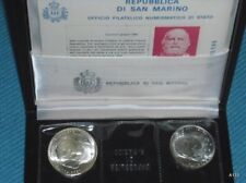 Monete argento San Marino Garibaldi 1982 in astuccio.  NON DISPONIBILI!