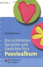 Sprüche und Gedichte fürs Poesiealbum: Von klassisch bis... | Buch | Zustand gut
