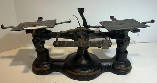Antique scale parts pieces - antique, :