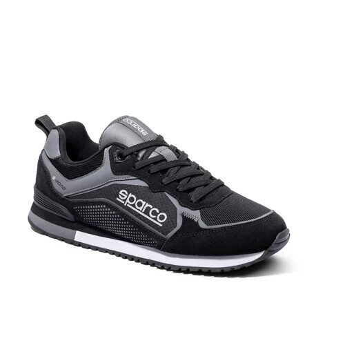 Sparco road shoes black - sparco, black/grey