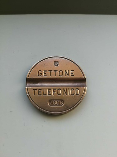 Gettone telefonico 7606 raro - gettone,