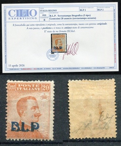 Regno italia 1921 l p - d'italia,
