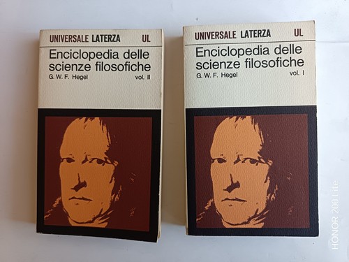 Hegel enciclopedia delle - -,