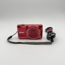 Nikon Coolpix S6600 Rosso - Fotocamera Digitale Compatta - Testata
