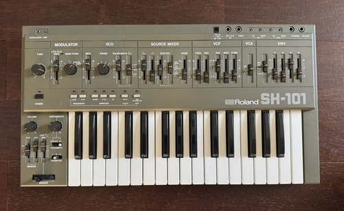 Roland 101 sintetizzatore - sh-101,