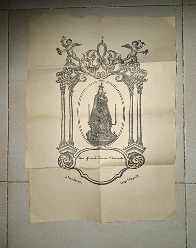 1800 incisione maria - 1800,