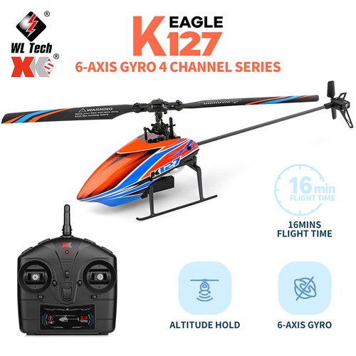 Wltoys k127 4ch 6 aixs - wltoys, 2.4g