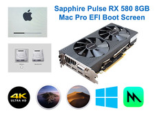 SAPPHIRE Pulse/Nitro+ Radeon RX 580 8GB Apple Mac Pro SERVIZIO LAMPEGGIANTE