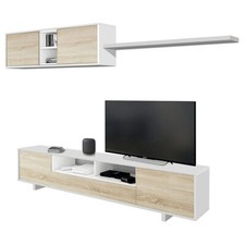 Parete attrezzata mobile TV sala da pranzo salotto soggiorno 200X41X46 1F6682BO