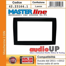 MASCHERINA RADIO 2 DIN FIAT