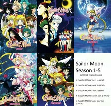 Sailor Moon Seasons 1-5