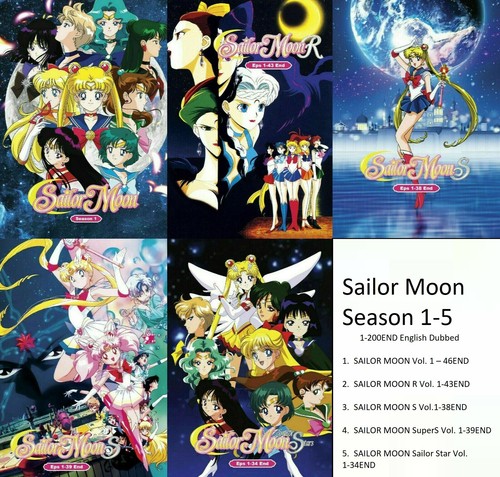 Sailor moon seasons 5 - moon,