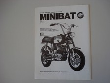 advertising Pubblicità 1972 GARELLI MINIBAT MINI BAT 50