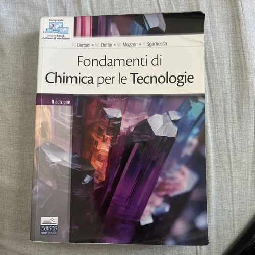Fondamenti chimica per le - di,