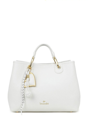 Braccialini borsa beth bianco - borsa,
