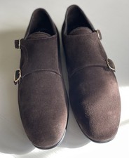 Mocassino Donna scamosciato con fibbie Oro Doucal's 39 marrone