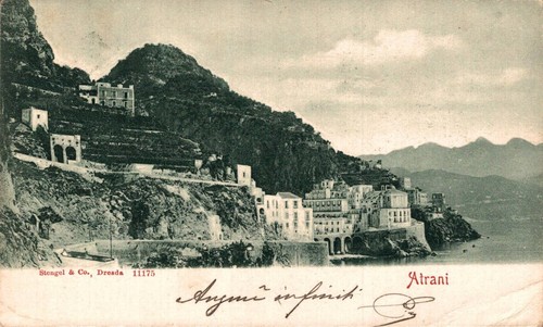 Salerno atrani veduta - salerno,