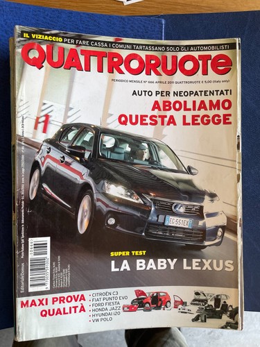 Rivista quattroruote aprile - rivista,