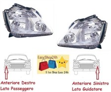 SET 2 FARO FANALE PROIETTORE