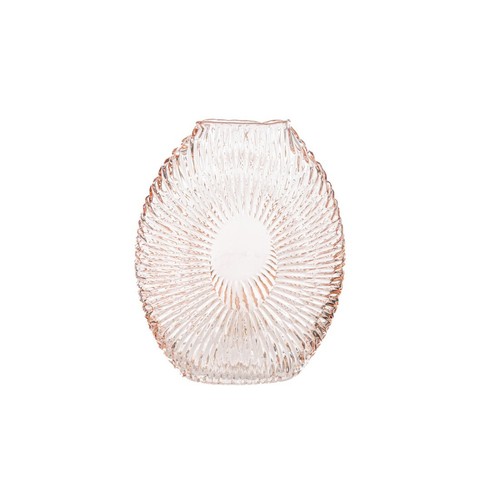 Vaso vetro rosa - in,