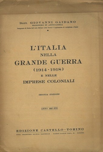 Gaidano giovanni l - -, l'italia