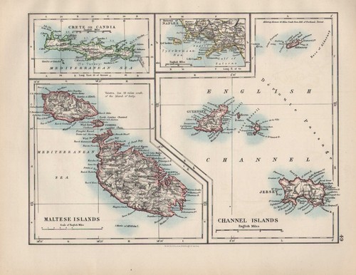 1899 mappa vittoriana - mappa, ~