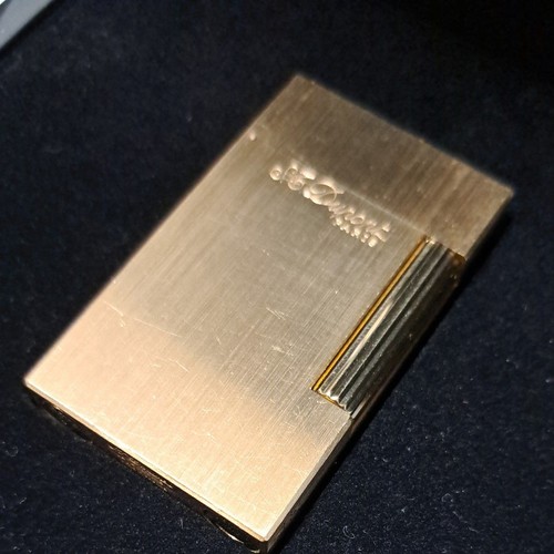 Dupont line gold lighter - gold,