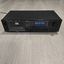 Vintage SAE Two C2 Dolby System Stereo Cassette Tape Deck - per ricambi o riparazioni