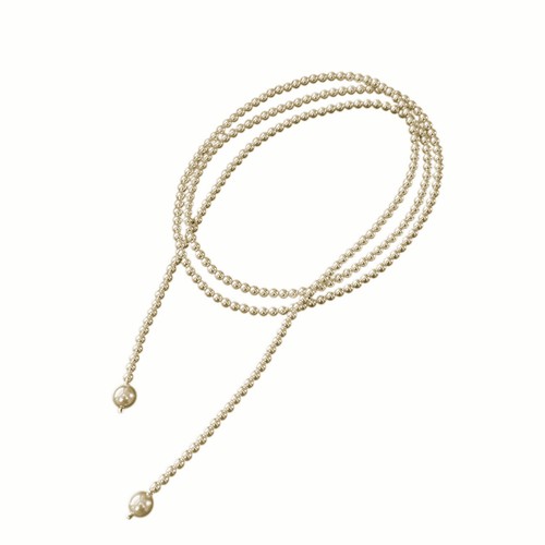 Collana perle lunghe 130 cm - collana, di