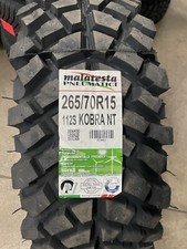 Pneumatici Gomme 265/70 R15 Fuoristrada Off road 4X4 Kobra Malatesta