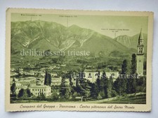 CRESPANO DEL GRAPPA Pieve Treviso Panorama Sacro Monte vecchia cartolina