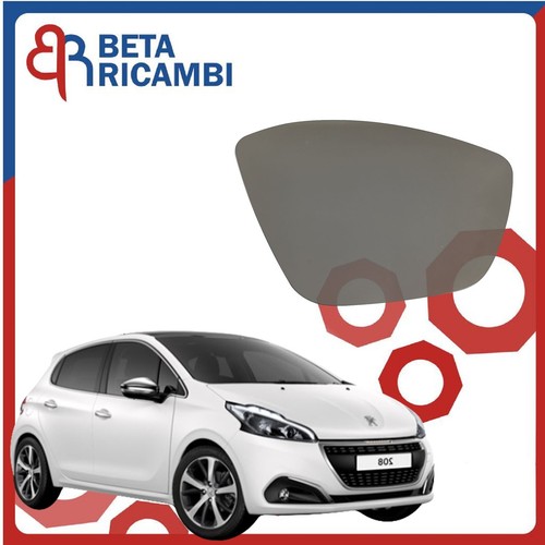 Vetro specchietto peugeot 208 - vetro,