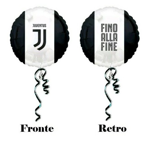Pallone foil juventus 43cm - pallone,