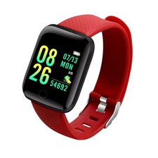 Smartwatch Orologio Rosso