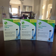 (180) One Touch Ultra ~ 60 x 3