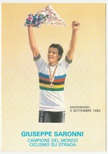 GIUSEPPE SARONNI - CICLISMO -