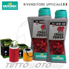 Tagliando KTM SM Supermoto 690 2007 2008 2009 / Motorex Cross Power 10W60 Filtri