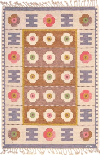 Tappeto vintage scandinavo