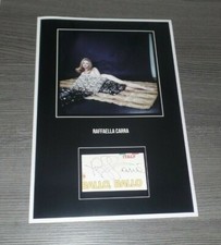 RAFFAELLA CARRA (+) *Fiesta*, foto originale firmata 20x30 cm + COA, RARA (5)