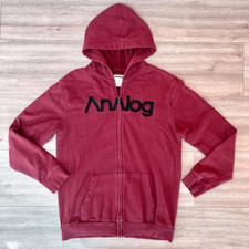Analog Men's Burgundy Analogo