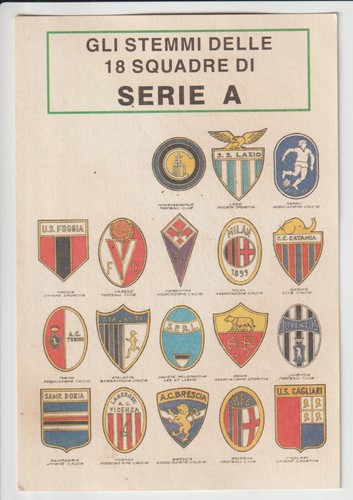 Calcio 1965 cartolina - , 1965/66