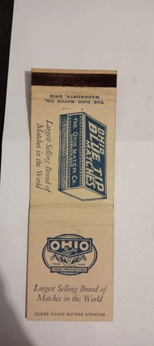 Ohio blue tip matches - ohio,