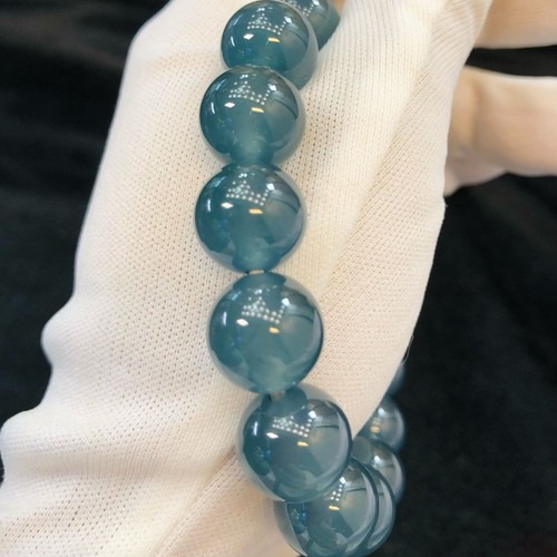 Bracciale unisex 12mm giada - bracciale,