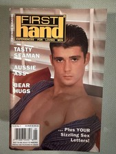 First hand gay paperback book - first,