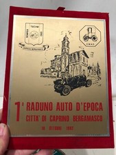 Blocco Medaglie Raduni Auto D’epoca