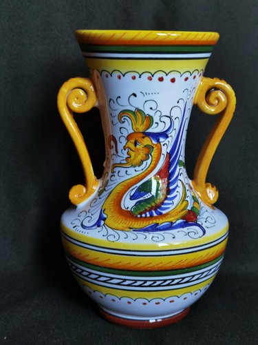 Vaso anfora deruta - vaso,