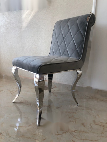 Sedia barocco moderno velluto - sedia,