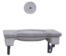 Fontana a muro per giardino in